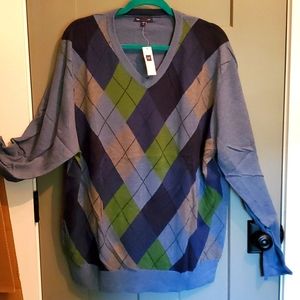 NEW Men's Oxford style Sweater by GAP XXL